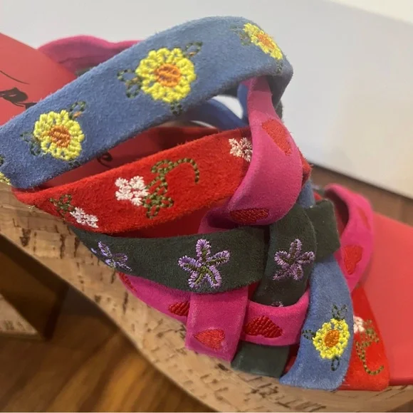 BNIB Free People FP Collection Lisbon Platform Mules - Picture 10 of 14